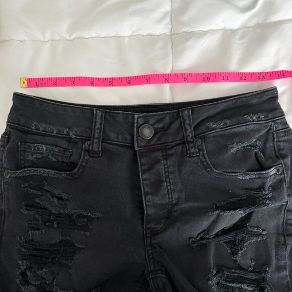 3 Jean Shorts Black Mudd Pacsun American Eagle Bundle Tomgirl Mom Short - Picture 4 of 14